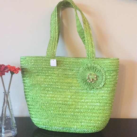 Straw Handbag - Picture 2 of 6